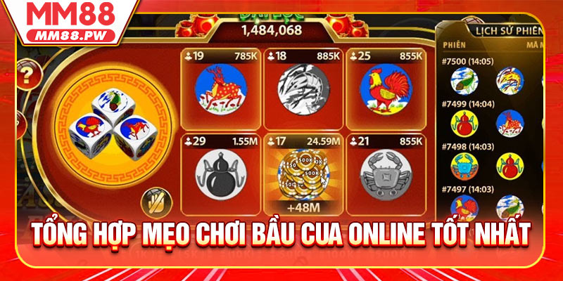 Tổng hợp mẹo chơi bầu cua online tốt nhất